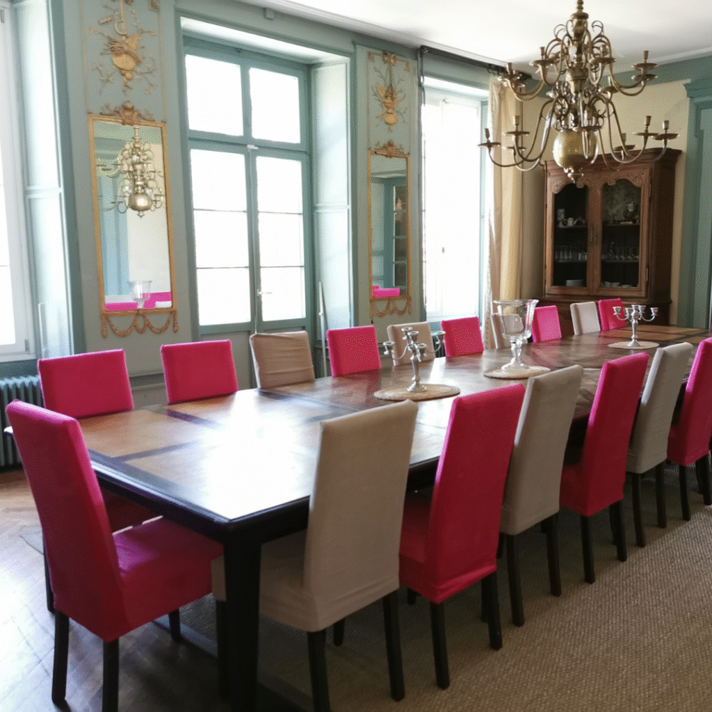 Chateau de Nomecourt Salle a manger